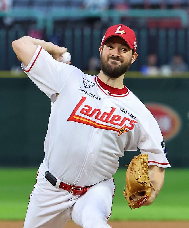 SSG랜더스 선발투수 드류 앤더슨. 사진=연합뉴스