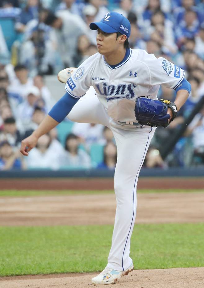 삼성라이온즈 선발투수 원태인. 사진=연합뉴스
