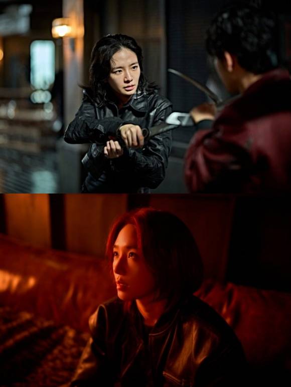 배우 박규영이 넷플릭스 영화 '사마귀'를 통해 첫 영화 주연이자 액션 연기에 나서 눈길을 끌었다. /넷플릭스