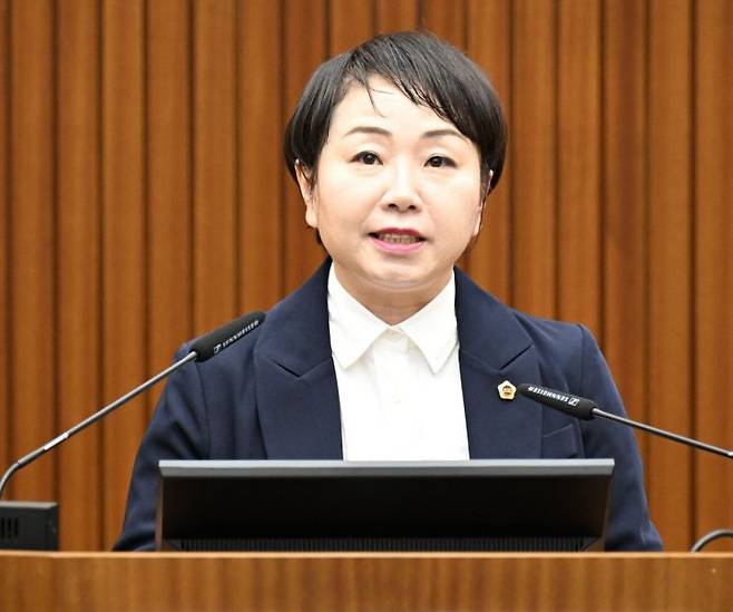 국민의힘 소속 홍나영 세종시의원