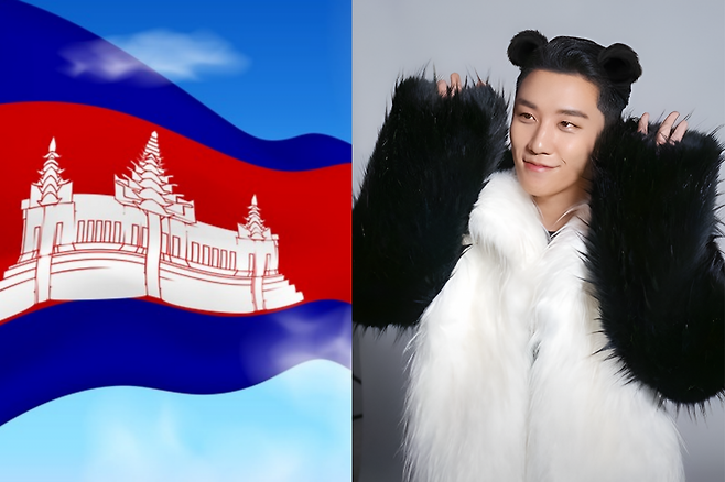 승리가 캄보디아 행사에서 한 거친 발언 영상이 다시 논란이 되고 있다. 행사장이 국제 범죄 의혹 기업과 관련된 곳이라는 주장이 제기됐지만, 직접적 연관은 확인되지 않았다. 사진=게티이미지뱅크, 승리 인스타그램 @seungriseyo_official