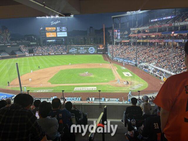 대전 한화생명이글스파크./대전 = 이정원 기자