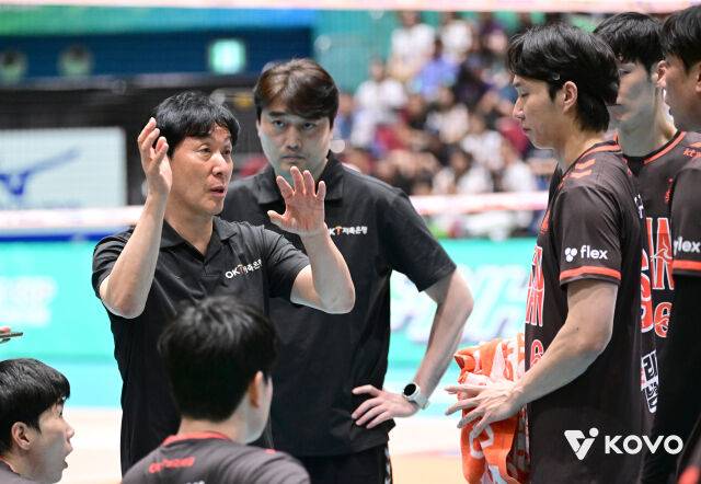 신영철 OK저축은행 감독./KOVO