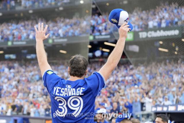 토론토 블루제이스 트레이 예사비지./게티이미지코리아