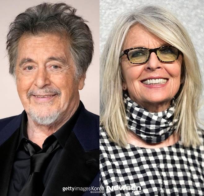 왼쪽부터 알 파치노, 다이앤 키튼