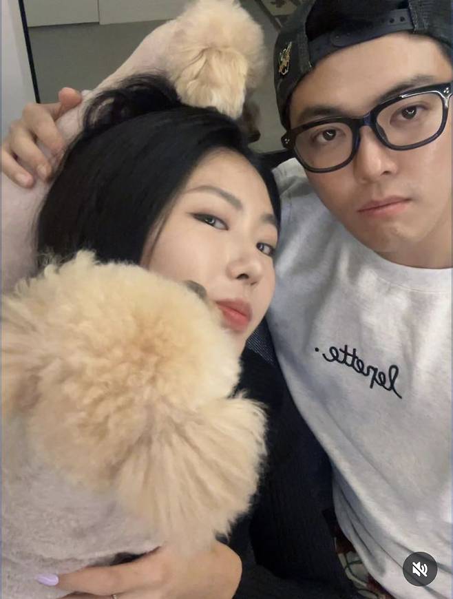 [서울=뉴시스] 이상화(왼쪽), 강남. (사진=강남 인스타그램 캡처) 2025.10.13. photo@newsis.com *재판매 및 DB 금지