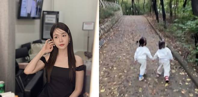 [서울=뉴시스] 그룹 '핑클' 출신 배우 성유리가 쌍둥이 딸의 근황을 공개했다. (사진=성유리 인스타그램 캡처) 2025.10.13. photo@newsis.com *재판매 및 DB 금지