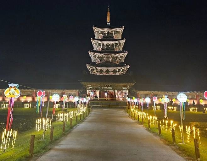 부여 능사 오층목탑&nbsp; ⓒ시사저널 박인옥