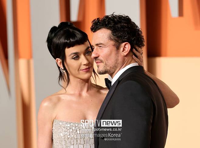 ▲ 케이티 페리와 올랜도 블룸. ⓒ게티이미지