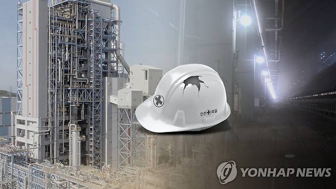 산업재해 언제까지…사망사고 하루 약 3명꼴 (CG) [연합뉴스TV 제공]