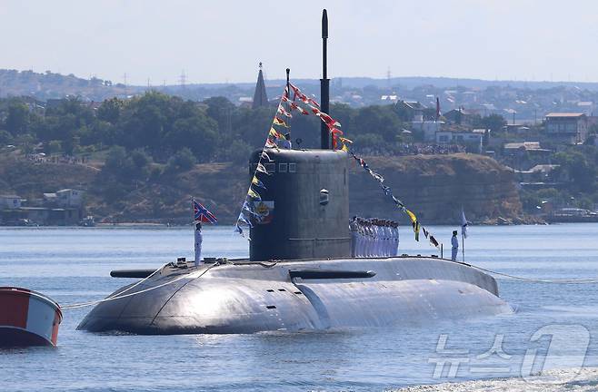 러시아 잠수함 노보로시스크 호. 2019. 07.26 ⓒ 로이터=뉴스1 ⓒ News1 이지예 객원기자