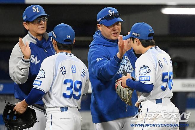 김지찬과 김성윤으로 테이블 세터를 꾸린 박진만 감독의 선택은 대성공이었다.