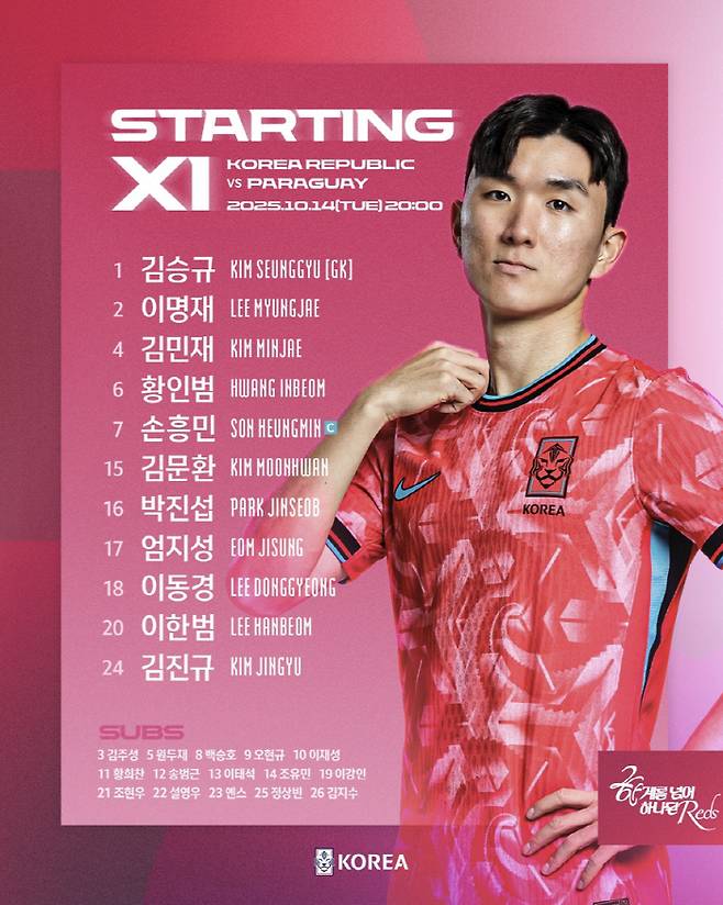 사진=KFA SNS 캡처