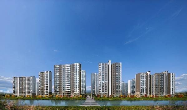 시흥거모 대방 엘리움 투시도