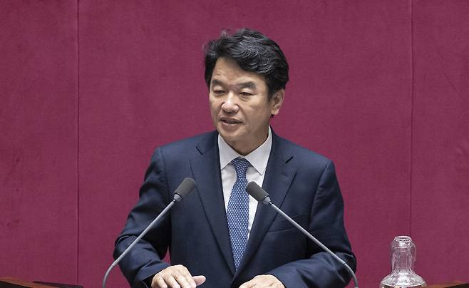 국회 국토교통위원회 소속 문진석 더불어민주당 의원. 연합뉴스