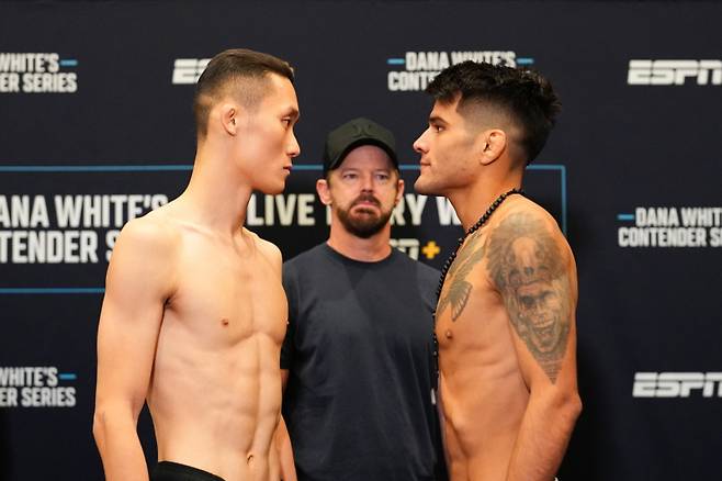 권원일-디아스 경기는 15일 오전 9시에 생중계된다. UFC 제공