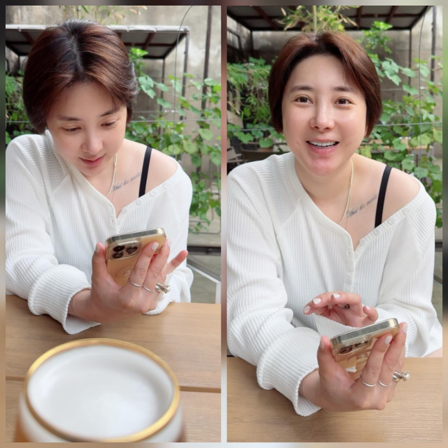 서인영이 단발로 변신한 근황을 공개하며, 꾸밈없는 일상 속 자연스러운 매력으로 눈길을 끌었다.사진=서인영 SNS