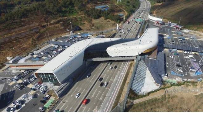 시흥 하늘휴게소 전경. 연합뉴스