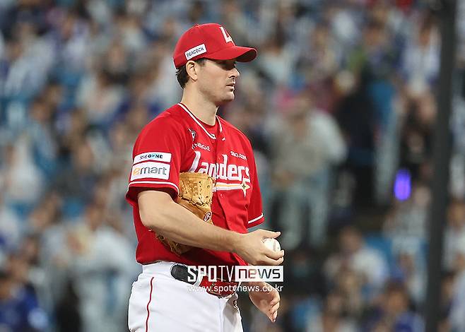 ▲ 메이저리그 구단들의 관심을 받고 있는 앤더슨은 내년에 KBO리그에 있을지는 장담할 수 없다 ⓒ곽혜미 기자