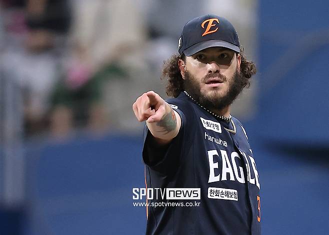 ▲ 한화 에이스 코디 폰세가 17일 대전 한화생명볼파크에서 열릴 삼성 라이온즈와 플레이오프 1차전에 선발 등판한다. ⓒ곽혜미 기자