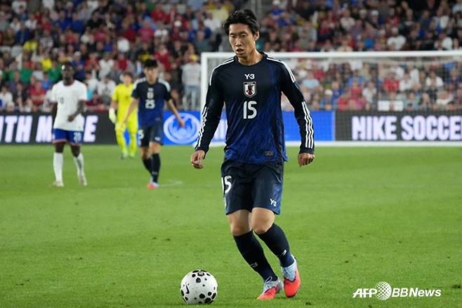 일본 축구대표팀 공격수 카마다 다이치. /AFPBBNews=뉴스1
