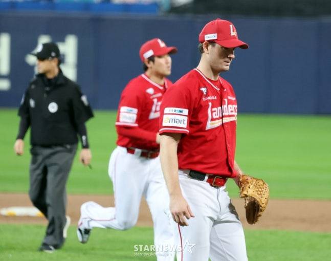 13일 선발 등판한 SSG 앤더슨. /사진=강영조 선임기자