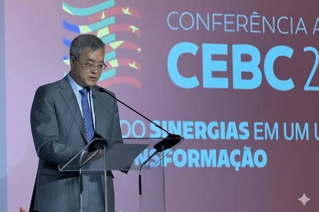 주칭차오 브라질 주재 중국대사 [홍콩 SCMP 캡처. 재판매 및 DB 금지]