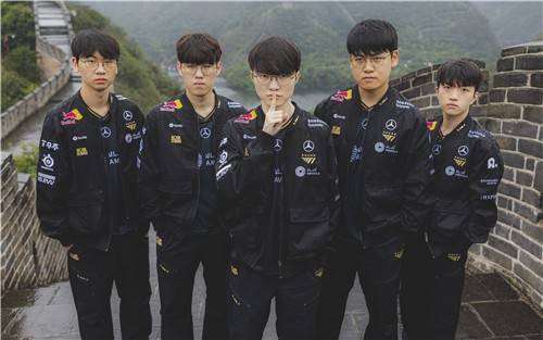 2025 LoL 월드 챔피언십 출전한 T1 [라이엇게임즈 제공. 재판매 및 DB 금지]