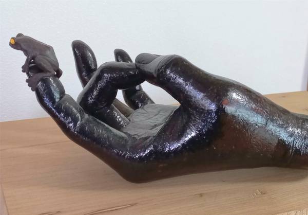 18일부터 26일까지 함안문화예술회관 전시실에서 <경남을 찾아서展 소통과 치유-함안>이 열린다. 이상민 작가 작 '기다림'. /경남민미협