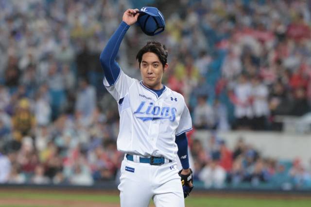 삼성 라이온즈의 원태인. 삼성 제공