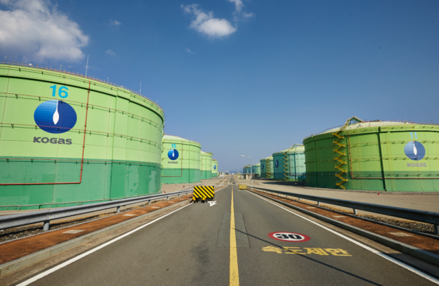 한국가스공사 통영기지본부 전경. 한국가스공사 제공