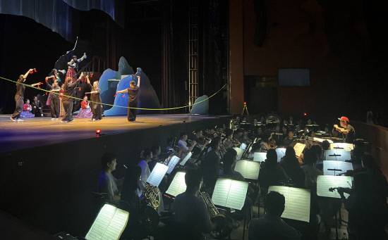 오페라 '논개' 리허설 모습. 사진=경남오페라단