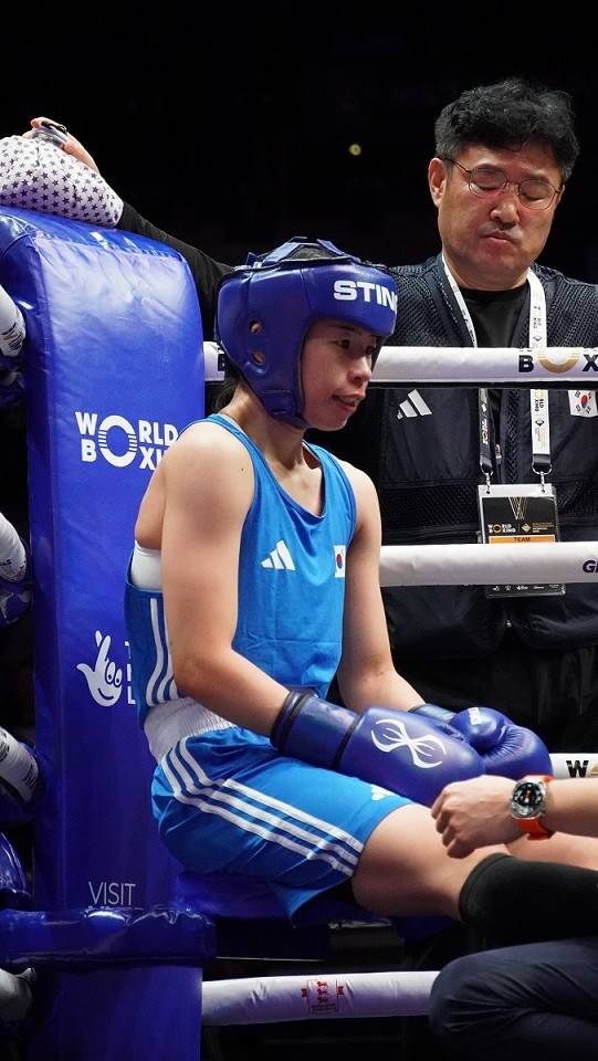 화순군청 임애지 선수(복싱)/사진=전 남도체육회