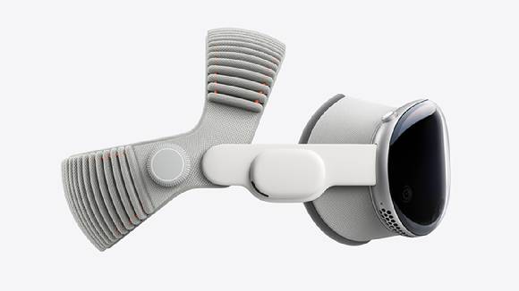 듀얼 니트 밴드가 적용된 애플의 신형 '비전 프로'. [사진=애플]