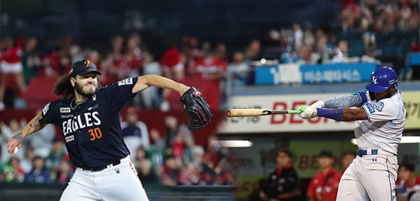 2025시즌 KBO 플레이오프에서 한화 이글스의 강력한 선발진과 삼성 라이온즈의 날카로운 타선이 맞붙는다. 연합뉴스