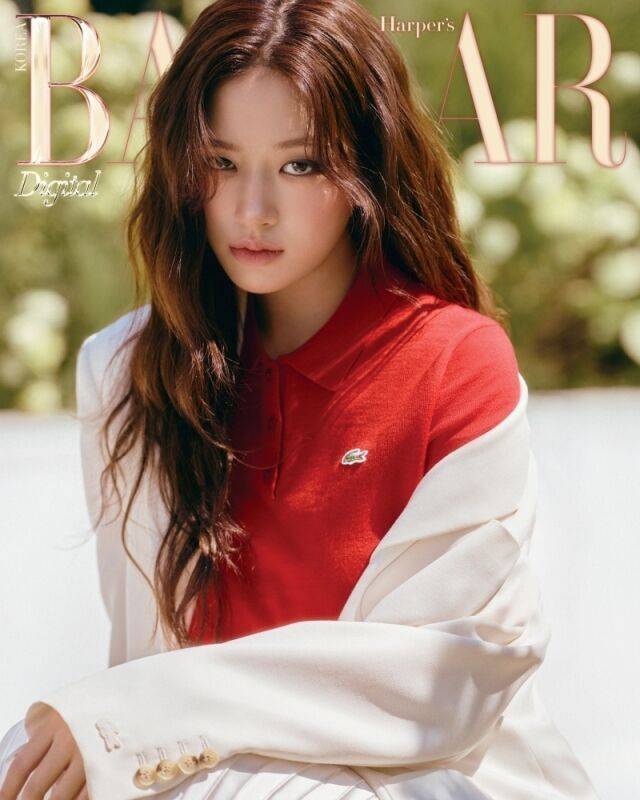 그룹 아이브 멤버 안유진 화보 / 하퍼스 바자