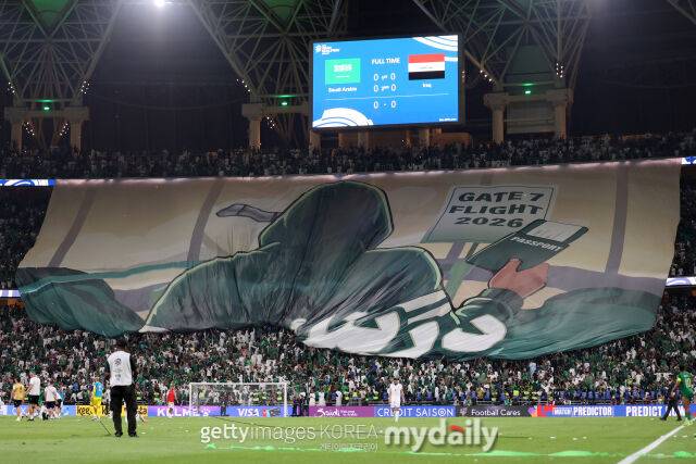 사우디아라비아가 15일 홈에서 이라크와 0-0 무승부를 만들어냈다. /게티이미지코리아
