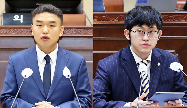 의왕시의회 한채훈·박현호 의원이 정부에 의왕시 규제지역 지정의 즉각적인 재검토 및 해제를 요구했다. 사진=의왕시의회