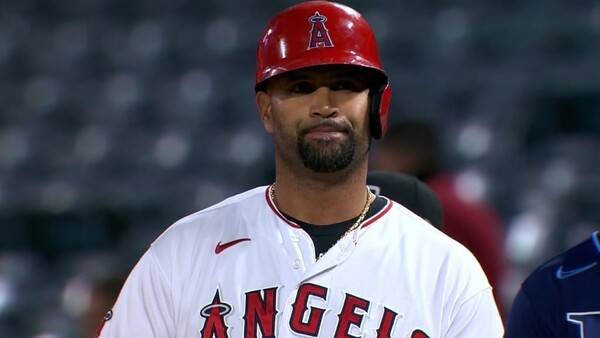 알버트 푸홀스(사진=MLB.com 방송화면)
