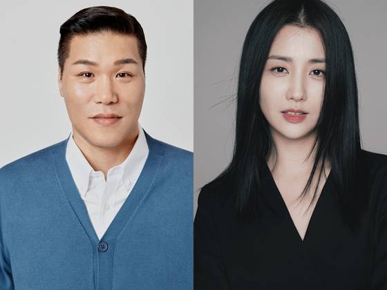 방송인 서장훈, 배우 박하선(왼쪽부터). SM C&C, 블리츠웨이엔터테인먼트 제공.