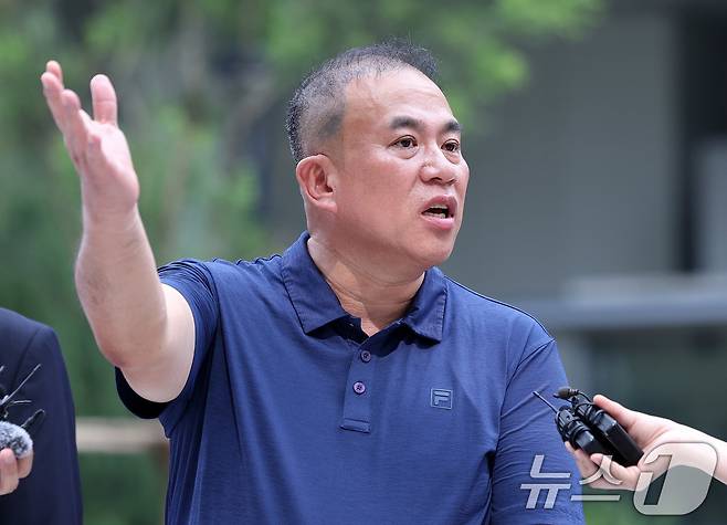 ‘정치 브로커’ 명태균씨. 2025.7.31/뉴스1 ⓒ News1 박지혜 기자