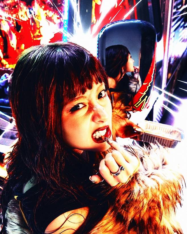 르세라핌 허윤진. 사진 | 쏘스뮤직