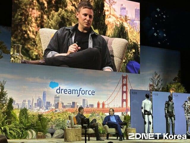 브렛 애드콕 피규어AI 최고경영자(좌).