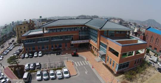 부여군보건소 전경. 부여군 제공