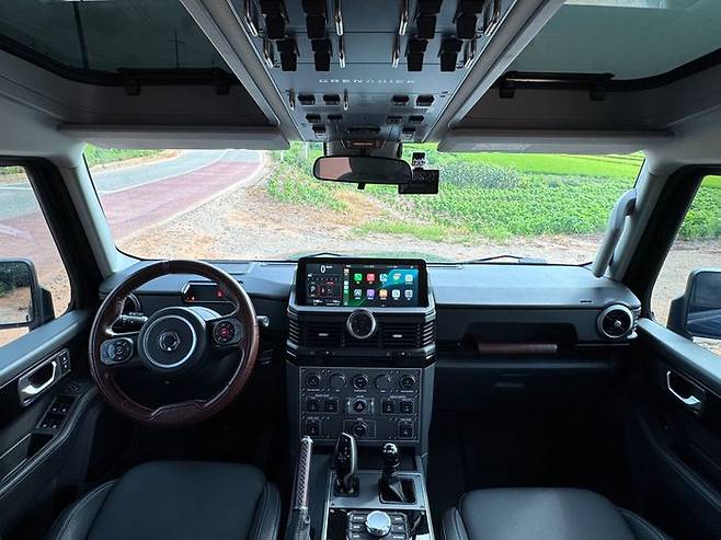 이네오스 그레나디어 내부 ⓒ데일리안 편은지 기자