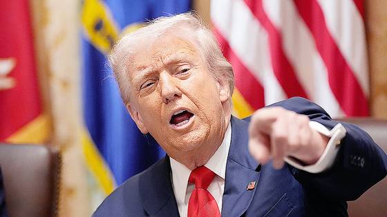 도널드 트럼프 미국 대통령. AP=연합뉴스