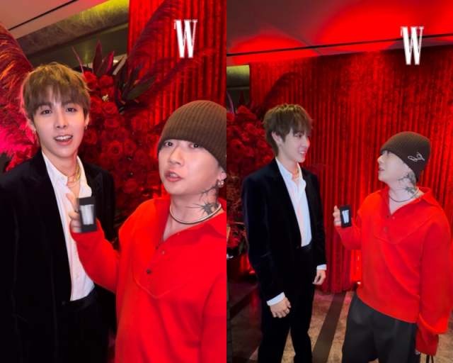 우찬, 우원재/W코리아 인스타그램