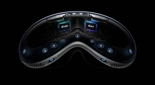 M5 칩셋을 탑재한 애플의 비전 프로. [애플 제공]