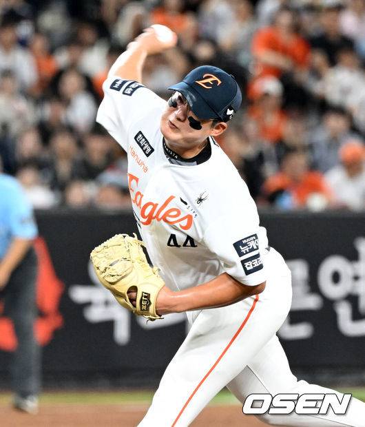 [OSEN=이대선 기자] 한화 김서현. 2025.08.19 /sunday@osen.co.kr