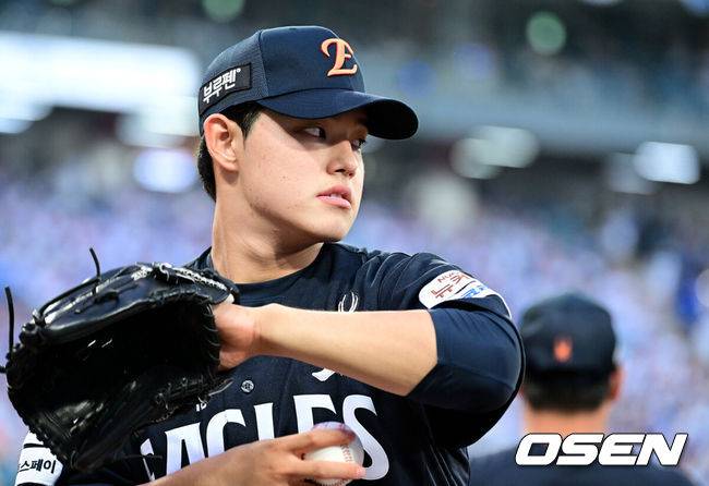 [OSEN=최규한 기자] 한화 문동주. 2025.09.06 / dreamer@osen.co.kr